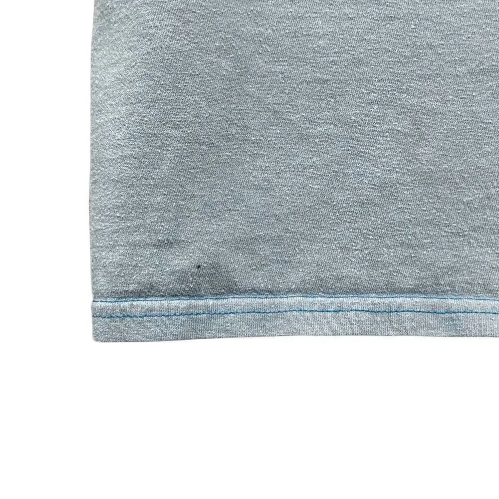 NIKE Logo Blue Black & Silver T-Shirt Boy’s XL